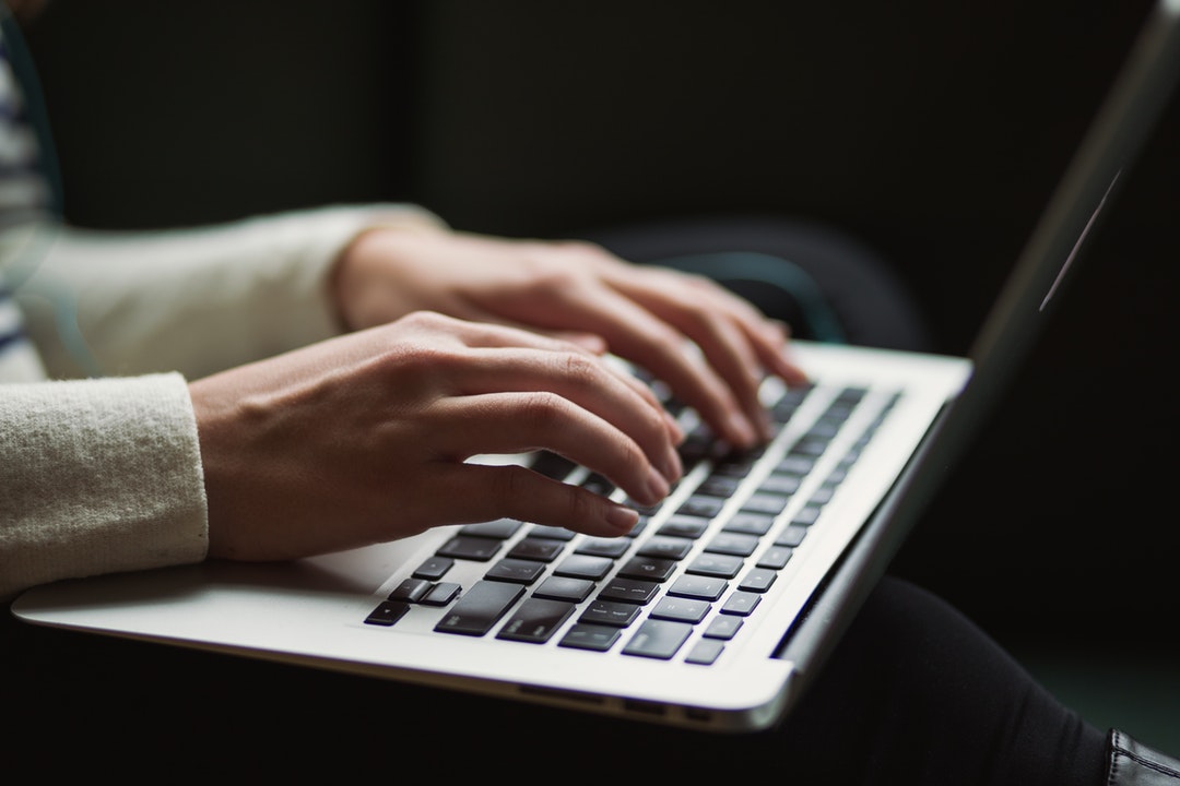 woman on laptop